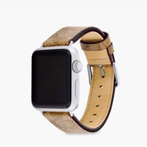 Coach signature Apple Watch Strap.New in box. 2 available